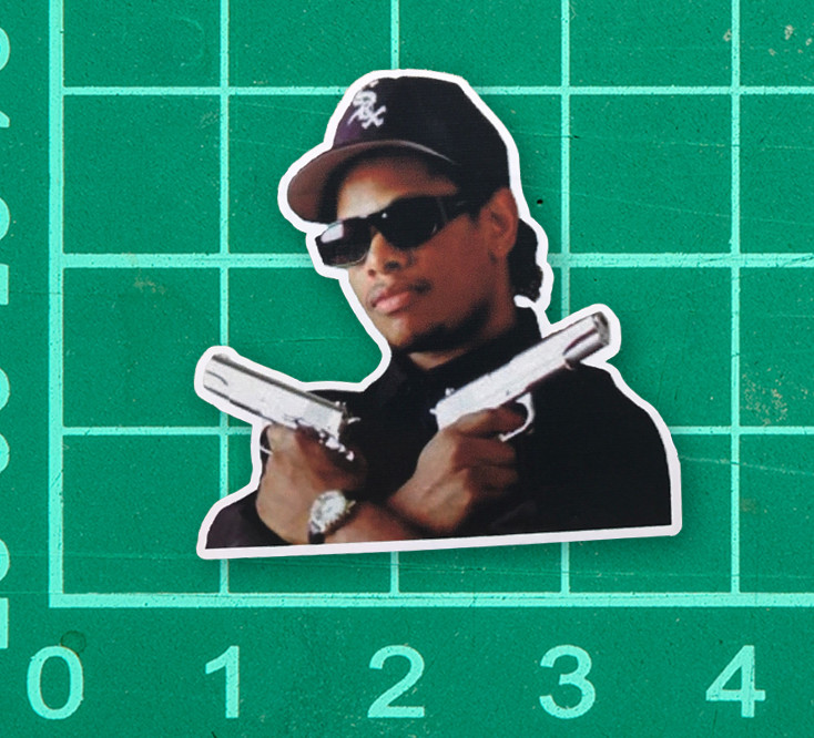 Easy E Sticker Decal