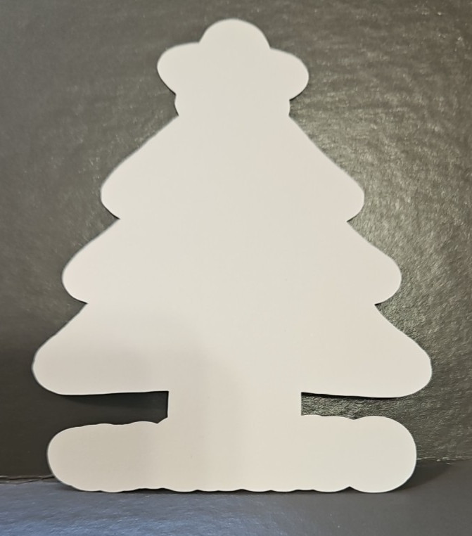 Vinyl Laminated Christmas Tree Colorful