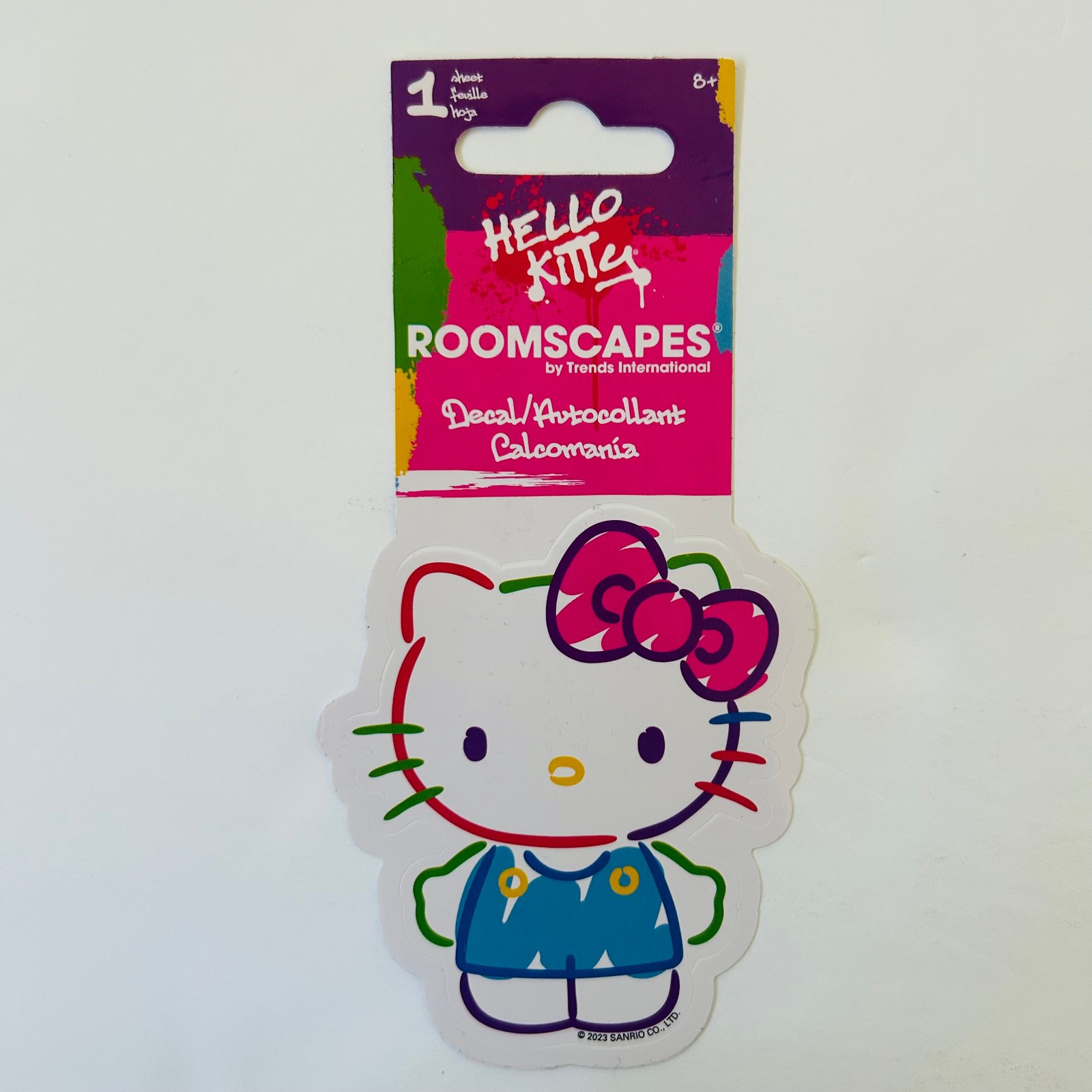 3 ROOMSCAPES DECALS Care Bears | Hello Kitty | Stitch NEW