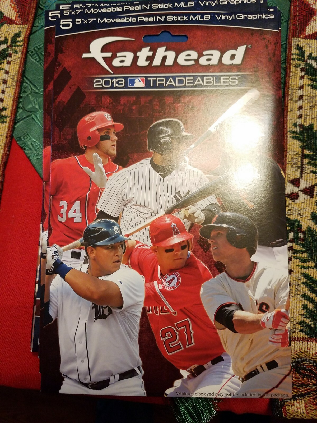 Fathead 2013 MLB Tradeable Pack (Includes 5 Random Tradeable)