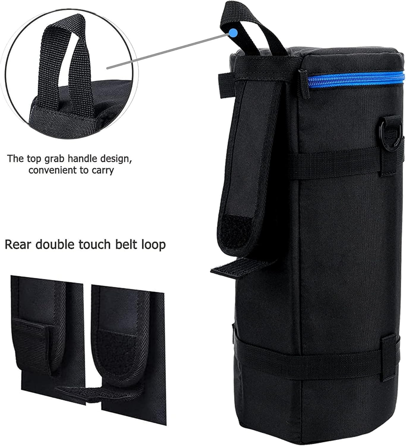 Extra Large Thick Camera Lens Pouch Case for Nikon 180-600Mm/600Mm F6.3 for S…