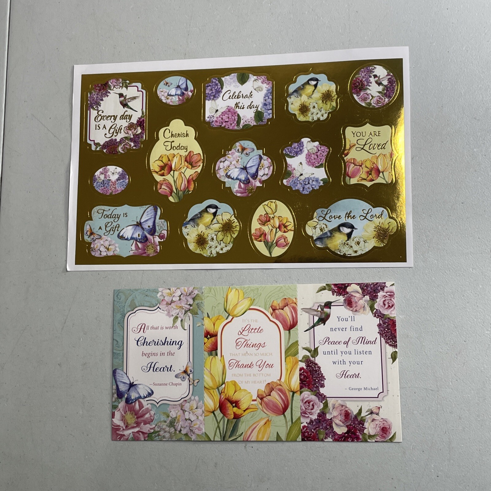 Boys Town 2024 Stickers Sheet – Celebrate Cherish Today Gift + To/From Tags