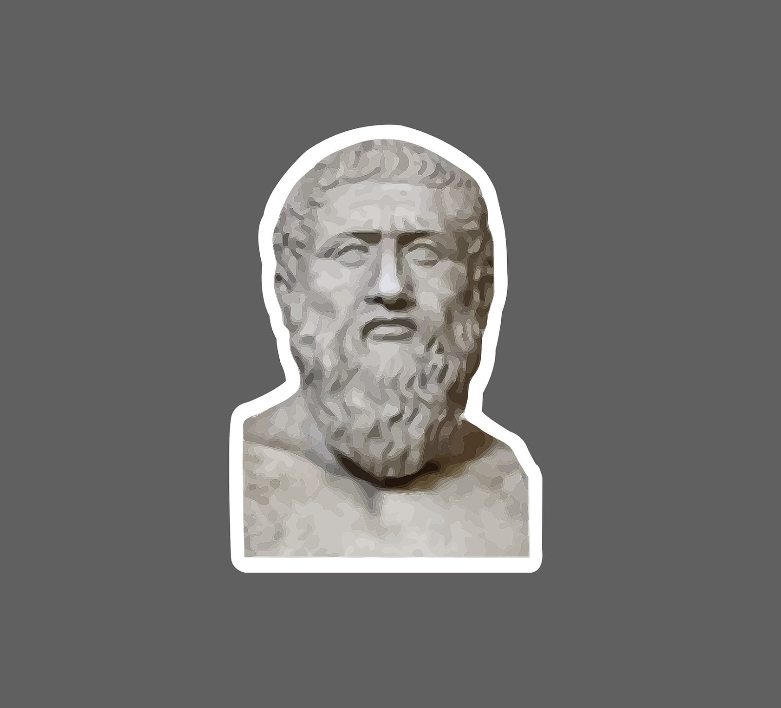 Greek Statue Sticker Head Waterproof – Buy Any 4 For $1.75 EACH Storewide!