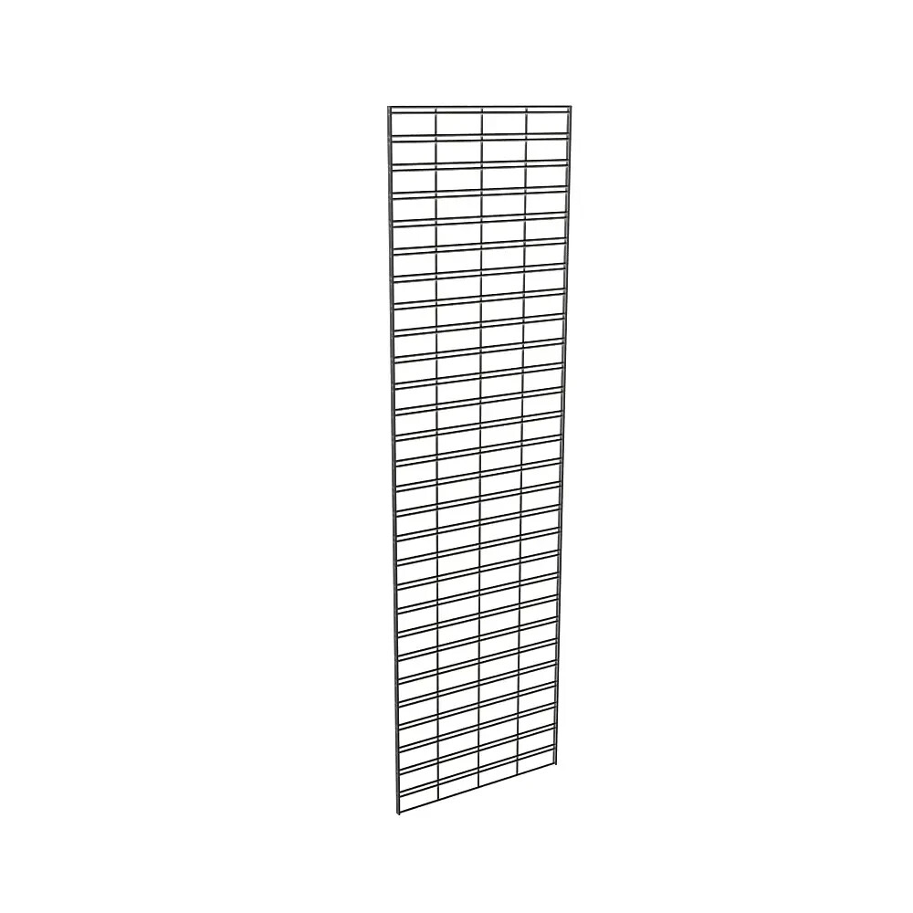 2"W x 7"H Slatgrid Panels Black Econoco P3STG27B (Pack Of 3)