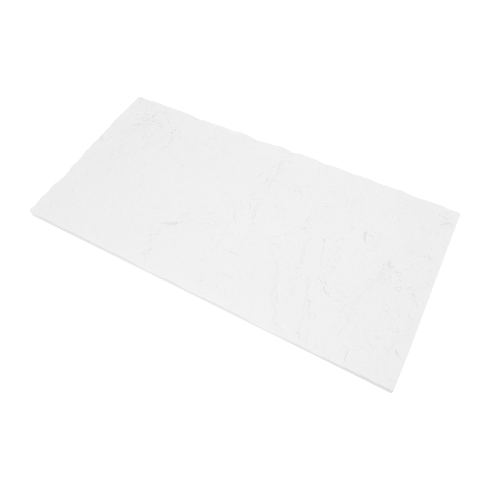 Modern 4 PCS PU Panels Faux Stone Wall Panels White for Interior Wall Decor NEW