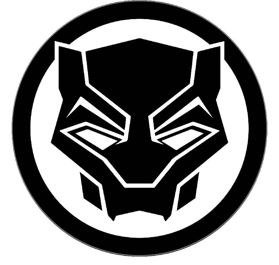 Black Panther Marvel Vinyl Decal Sticker for Car Laptop Water Bottle Waterproof