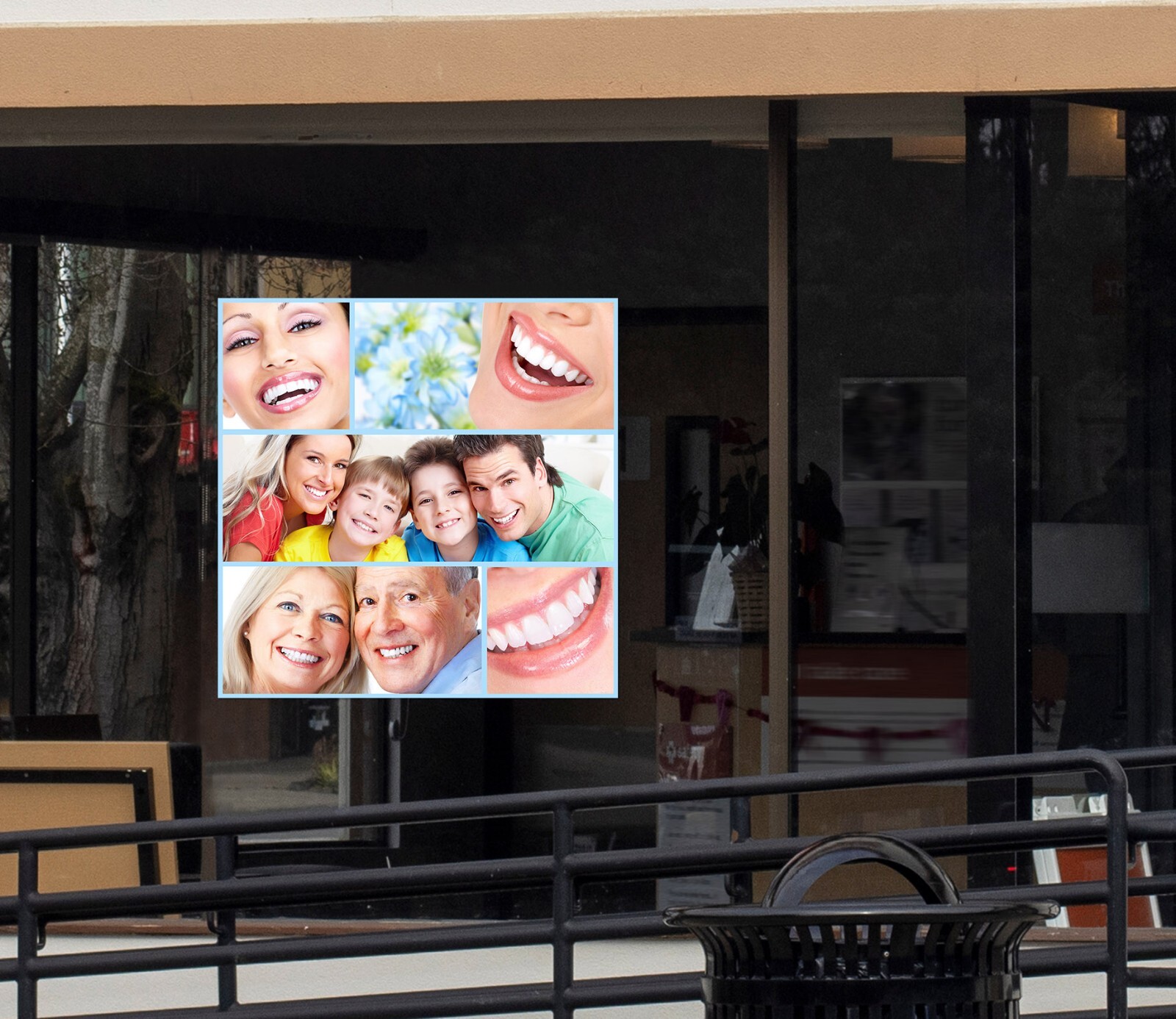 3D Dentist Clinic Dental G001 Window Stickers Vinyl Wall Mural Decals Honey