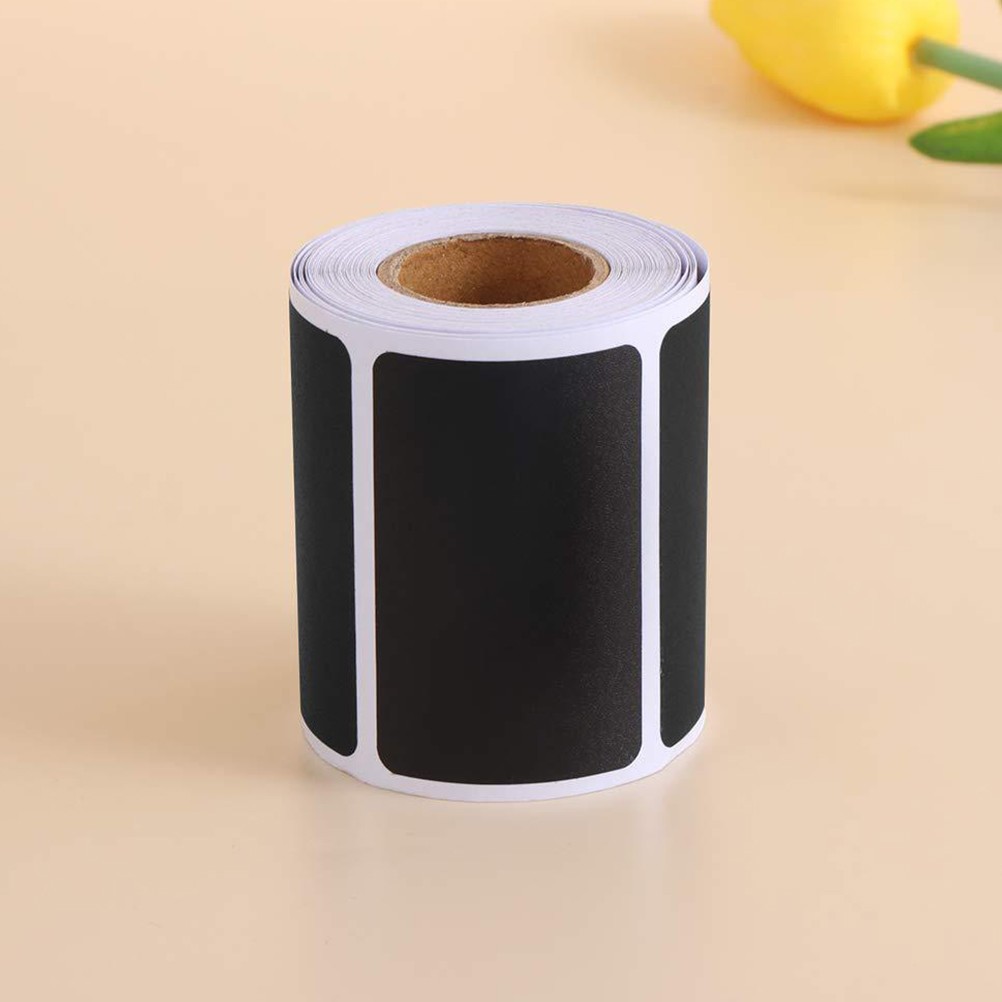 300 Pcs/Roll White Rectangular Labels Sticker