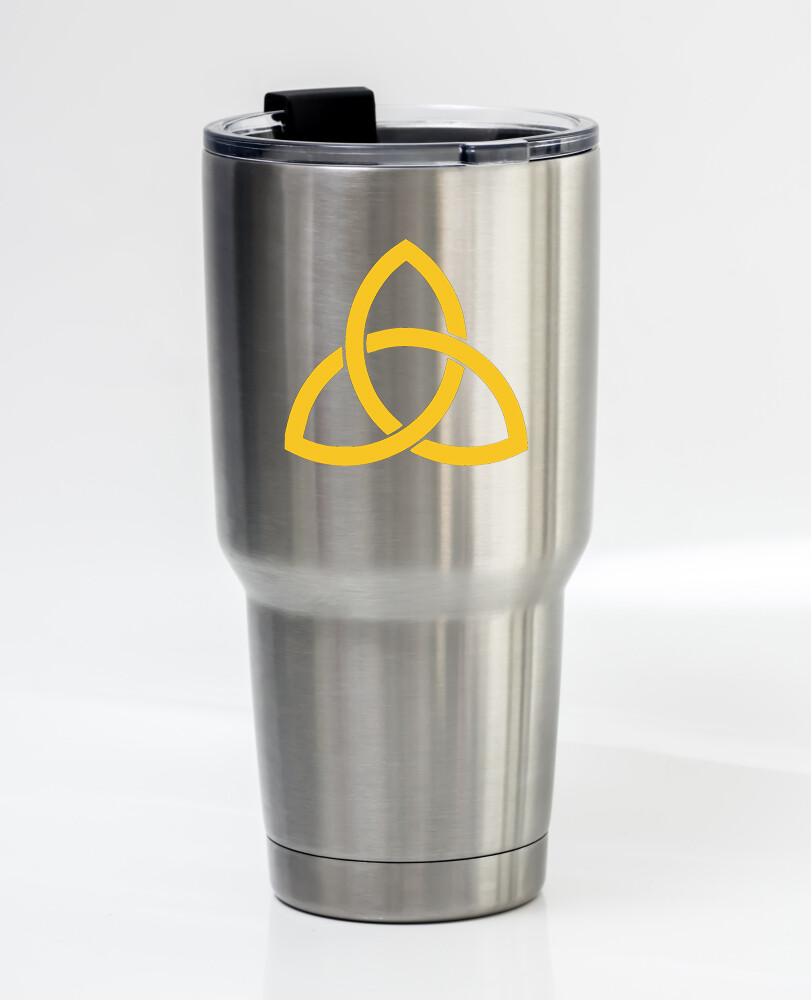 Triquetra Vinyl Decal | Celtic Triqueta Trinity Knot Wiccan Christian | Sticker