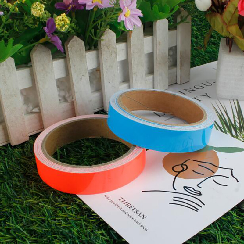 Glow In The Dark Sticky Tape Self Adhesive Luminous Saftey Film Sticker Roll DIY