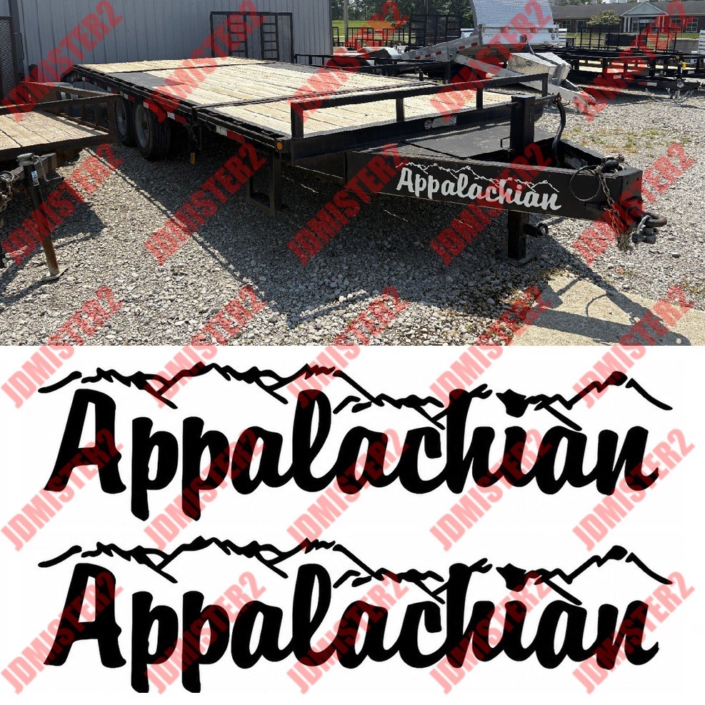 Appalachian Trailer Decals Stickers Appalachian Die Cut Vinyl Stickers Any Size