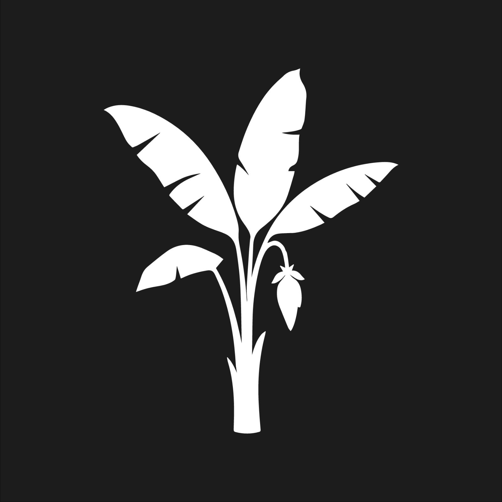 Banana Plant Vinyl Decal Plant Car Window Laptop sticker