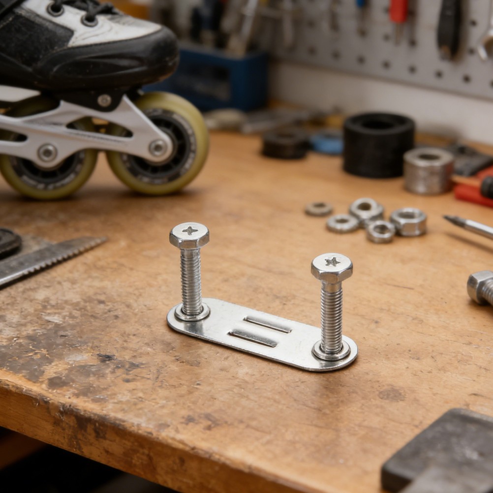 8 PCS Roller Skate Stand Road Drift Skates Plate Base Accessories