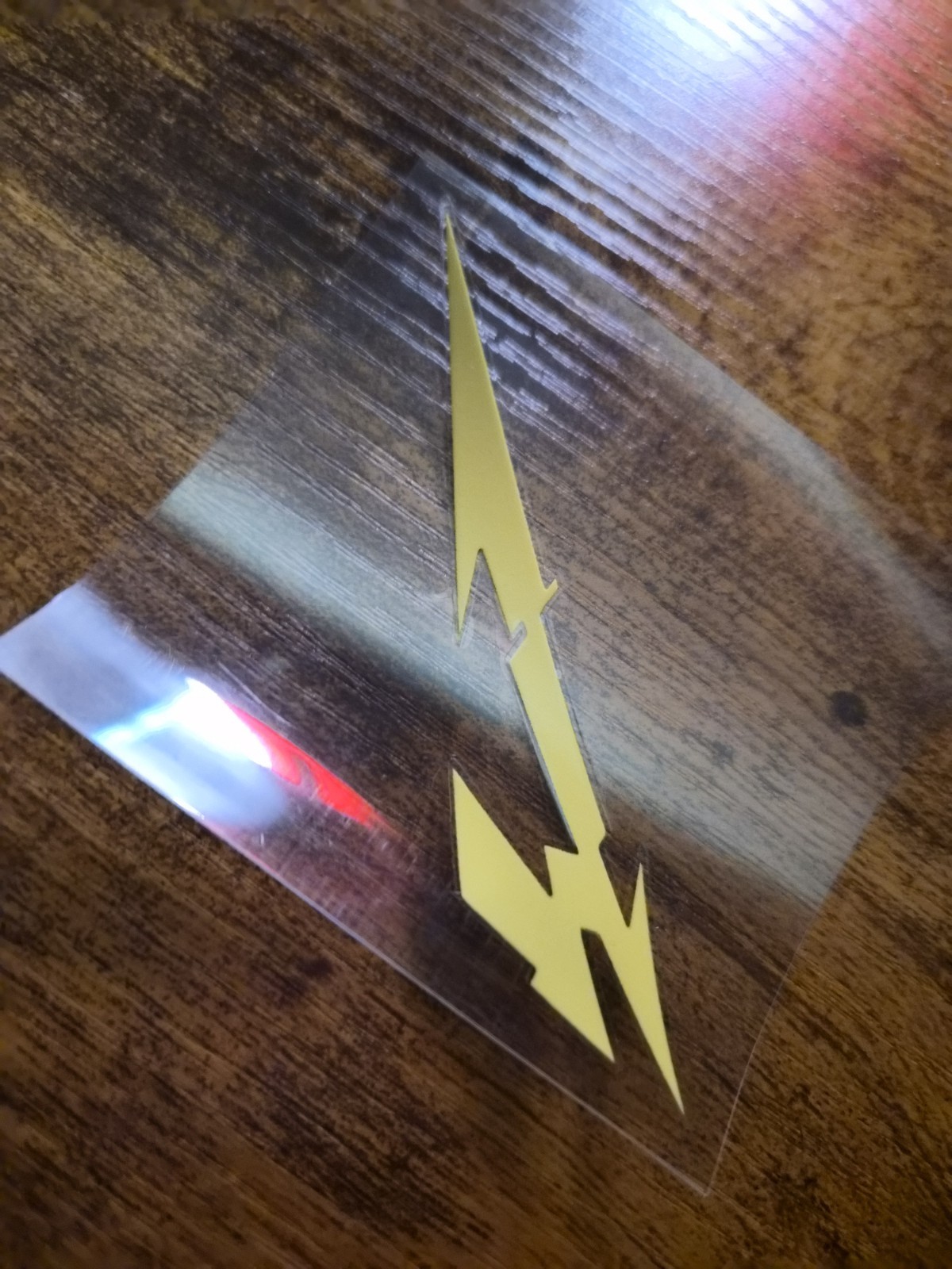 METALLICA LOGO UV DTF Decal Sticker waterproof USA NOT VINYL