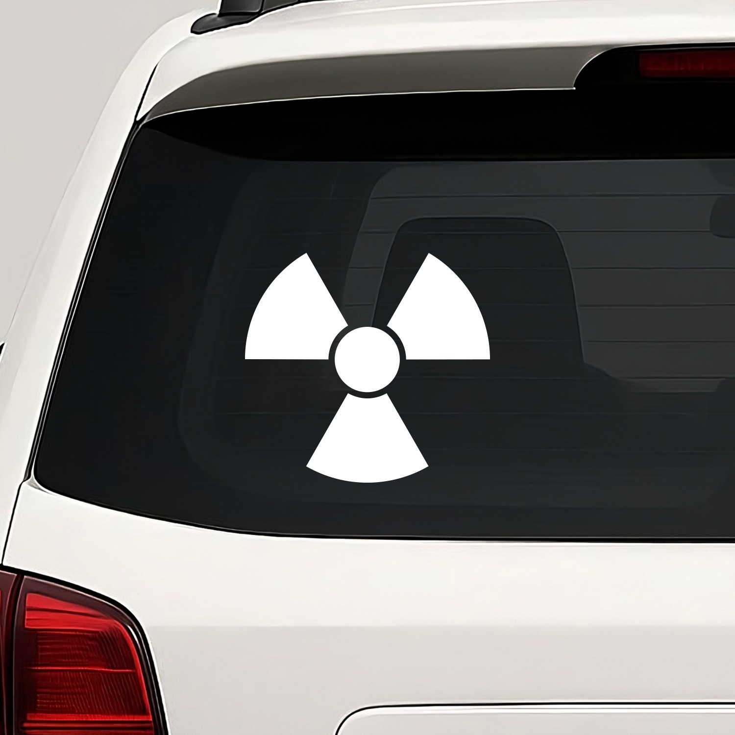 Radioactive Symbol Vinyl Die Cut Decal Sticker – Radiation Danger Warning Sign