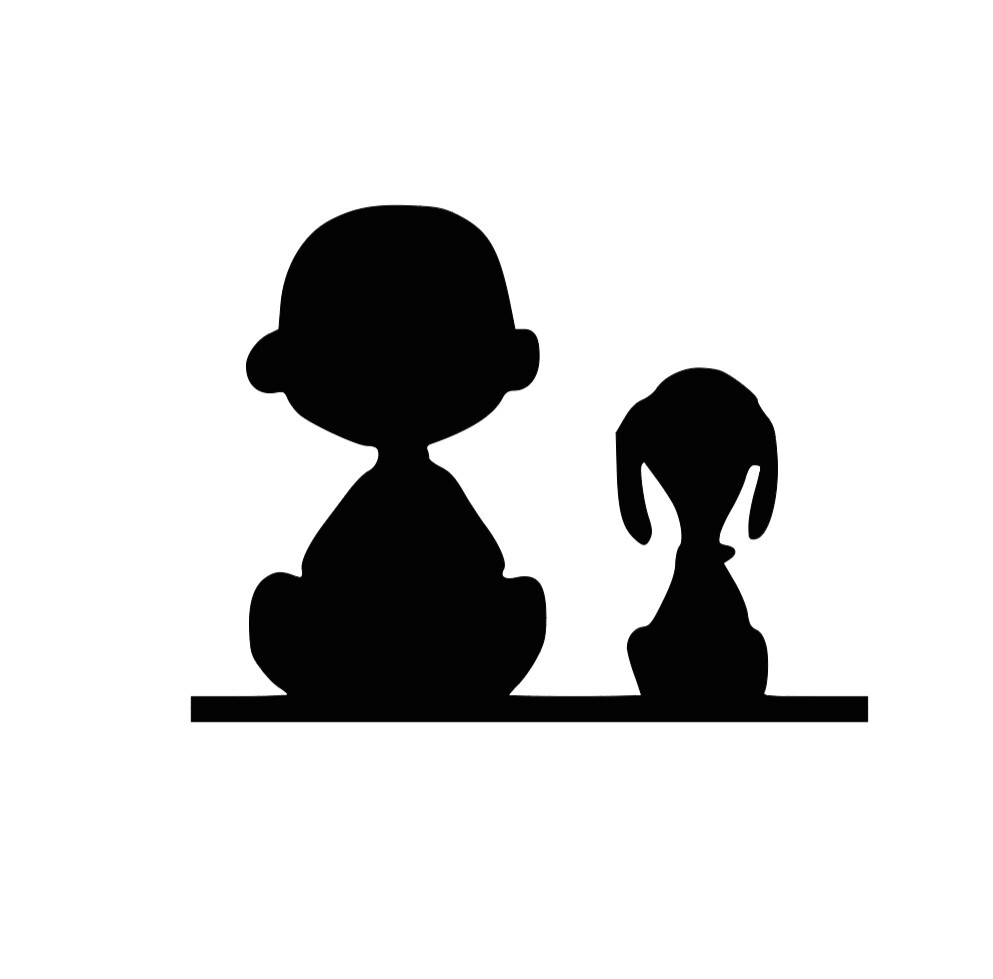 Charlie Brown & Snoopy Vinyl Decal Sticker -Multiple Colors & Sizes- SHIPS FREE!