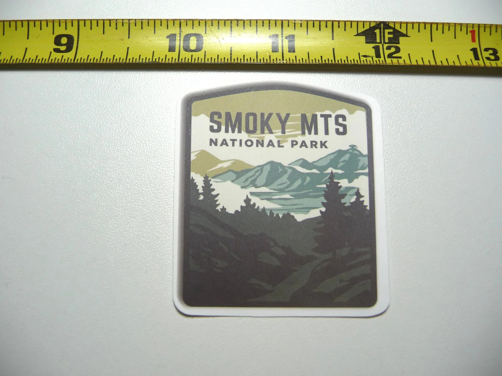 GREAT SMOKY MOUNTAINS NATIONAL PARK SMOKIES #3 SMALL STICKER DECAL HIKING