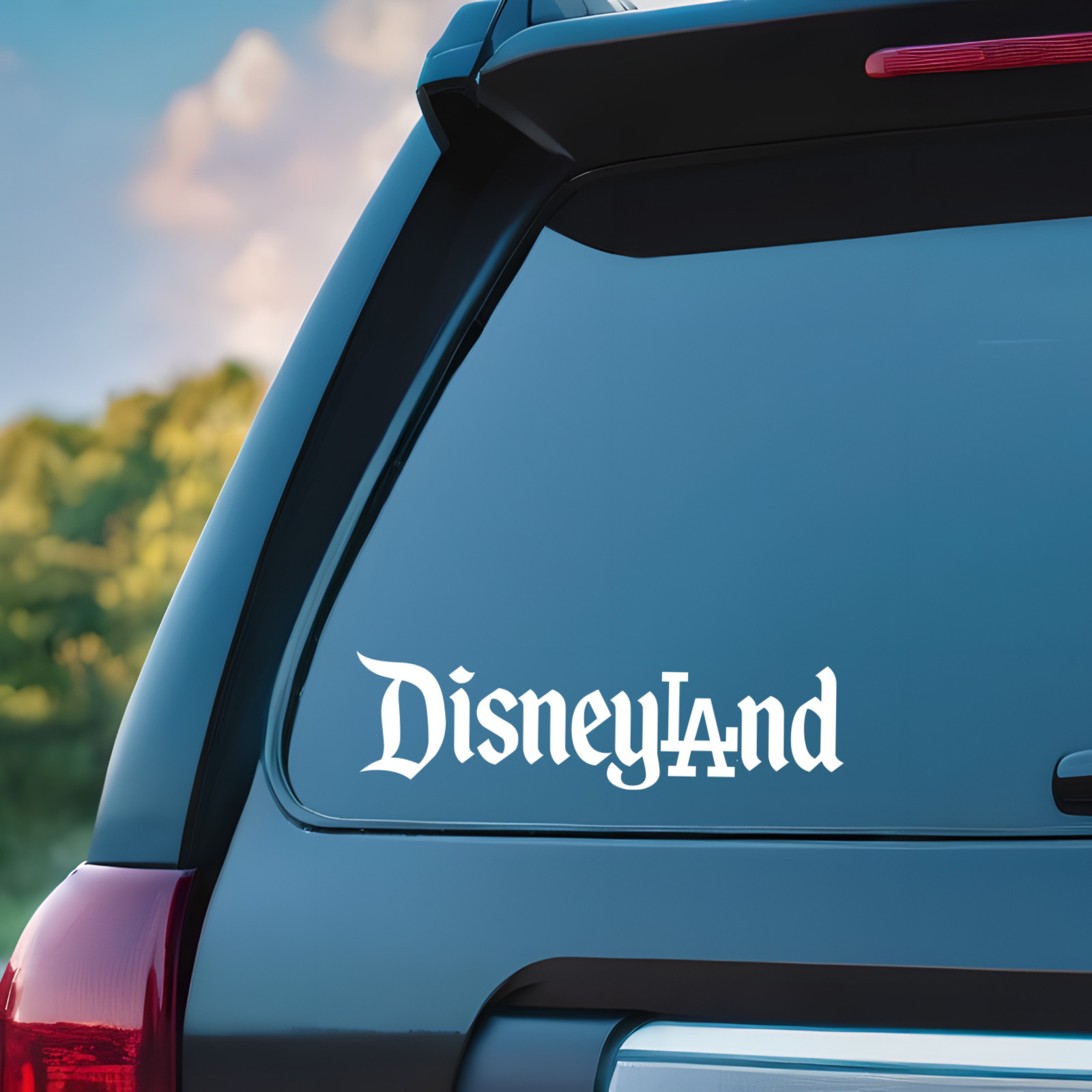 DISNEYLAND LA LOS ANGELES DODGERS 2 Pack Vinyl Decals- Mickey Mouse Disney L@@K!