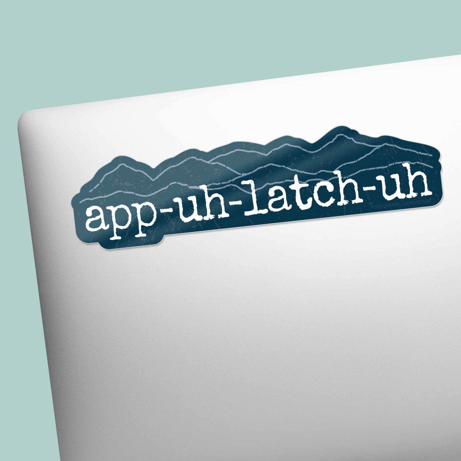 App Uh Latch Uh Funny Appalachia Sticker – Blue Mountains