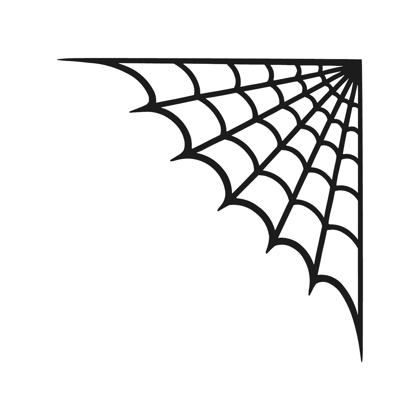 Spider web Vinyl Sticker Decal spiderweb