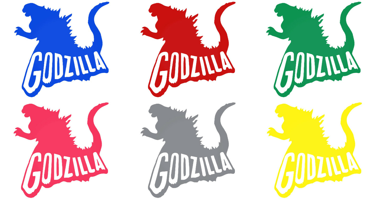 Vinyl Decal Truck Car Sticker Laptop – TV Movies Horror Kaiju Monster Godzilla