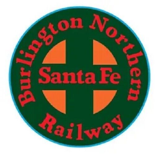 Burlington Northern Santa Fe Railway Railroad Train Sticker Decal R6039