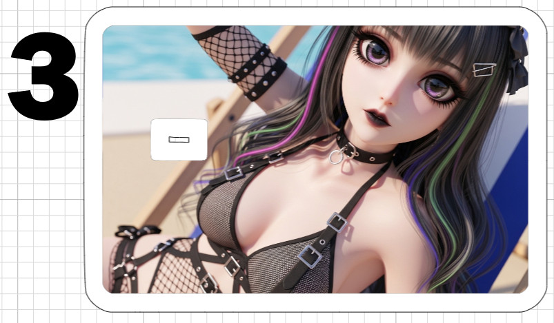 Sexy Anime Girl Credit Debit ATM Card Skin Sticker NSFW Manga Ecchi Ahegao Hot