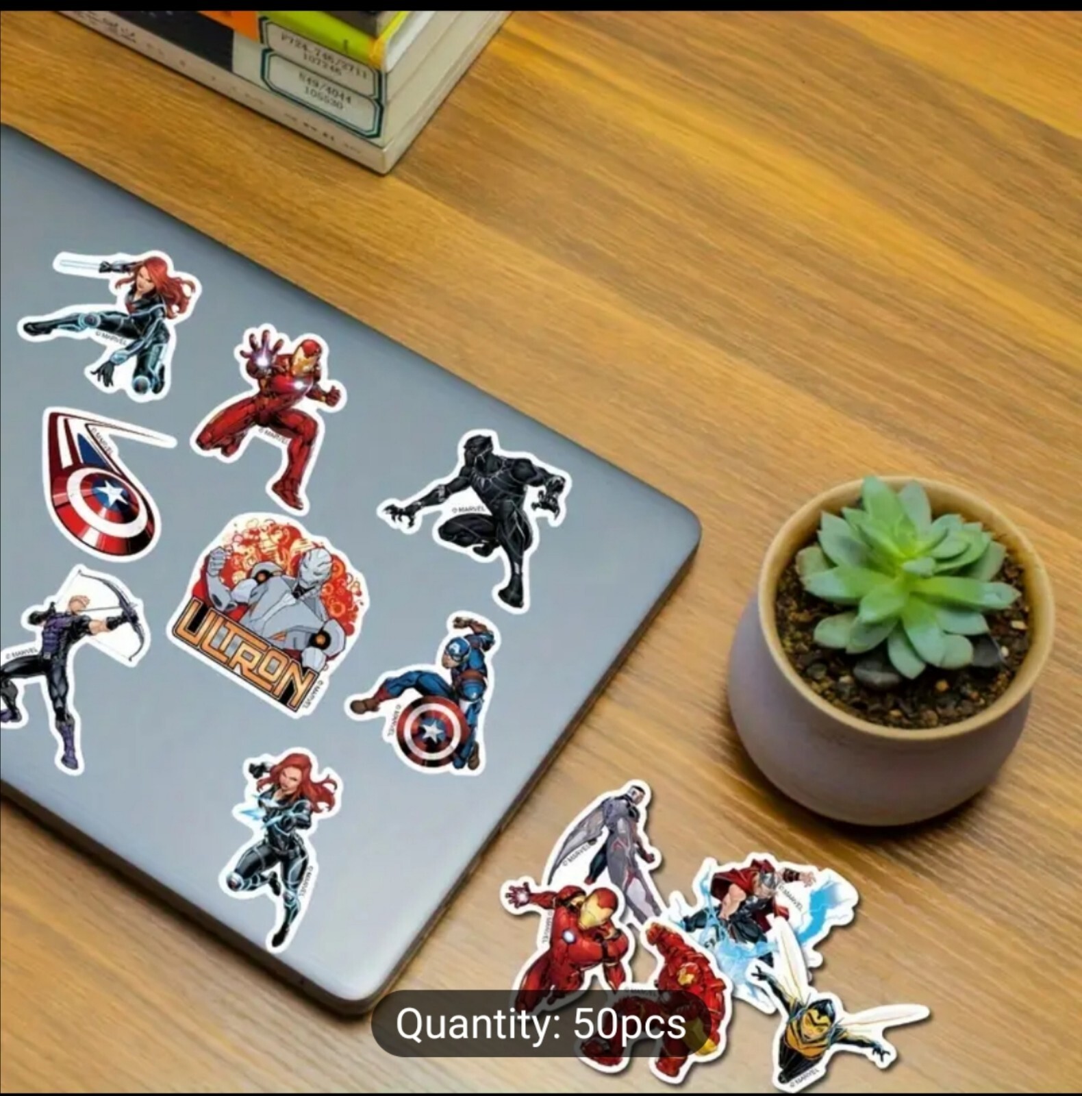 10 PCS Marvel Avengers (Unofficial) Superheroes Villains Stickers Mix BRAND NEW