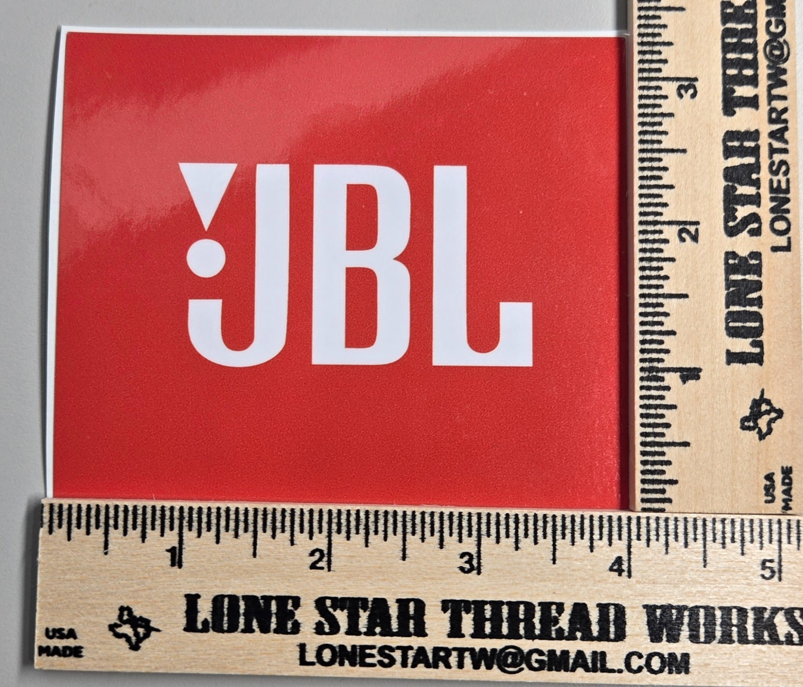 LAMINATED JBL MUSIC STICKER