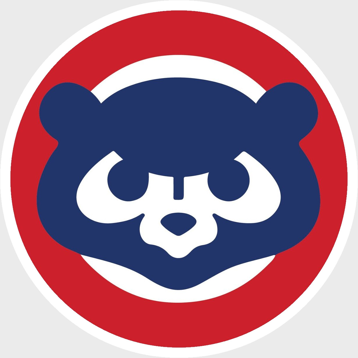 Chicago North Side Blue Red Baseball Weather Resistant Vinyl Sticker/Decal 09