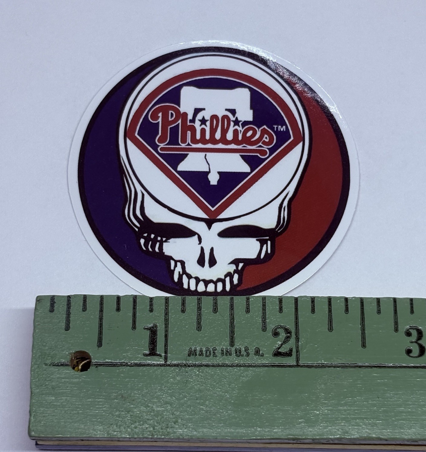 Philadelphia Phillies Baseball Sticker Sports Team Skull Art Decal Vinyl Tc9