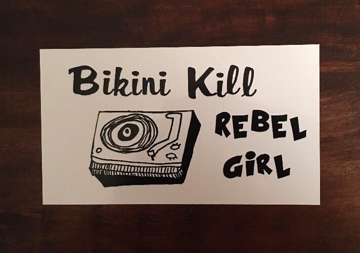 Bikini Kill Sticker