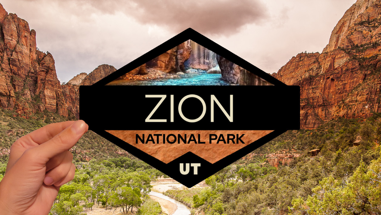 Utah National Parks – The 'Mighty Five' – Vinyl Sticker 5-Pack