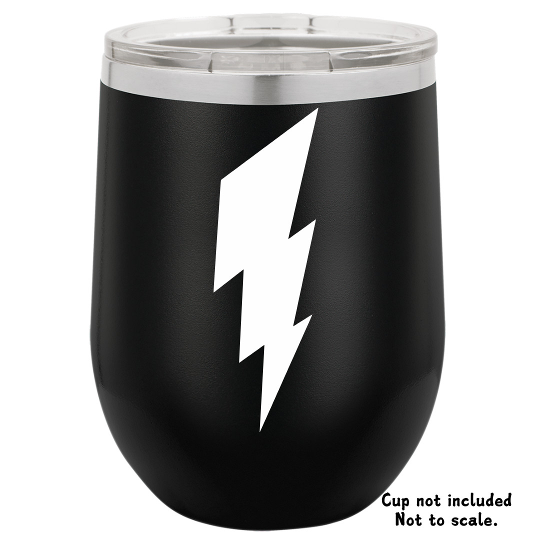Electric Lightning Bolt Vinyl Decal – Shock, Power, Energy Sticker – Multi Sizes
