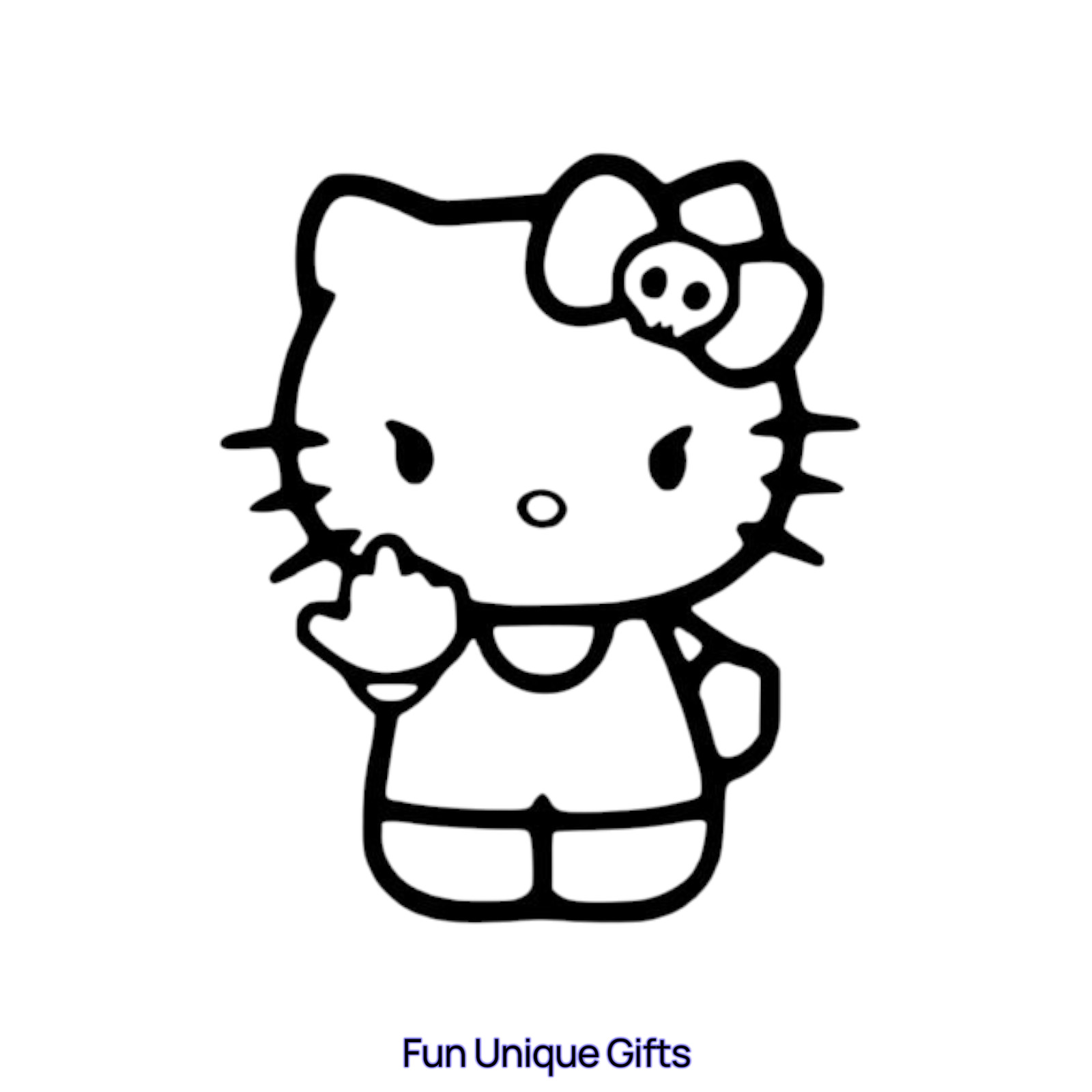 Hello Kitty Vinyl Decal Sticker -Multiple Colors & Sizes- SHIPS FREE!