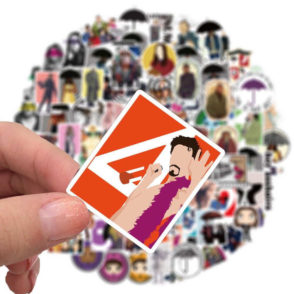 UMBRELLA ACADEMY Stickers [C] #1 2 3 4 5 6 POGO The TV Show ~ VINYL Waterproof