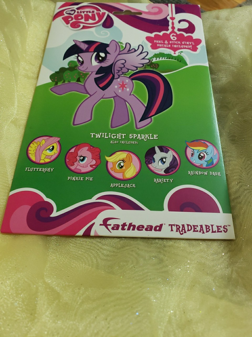 Fathead My Little Pony Decal 6 Removable Vinyl Stickers – NEW