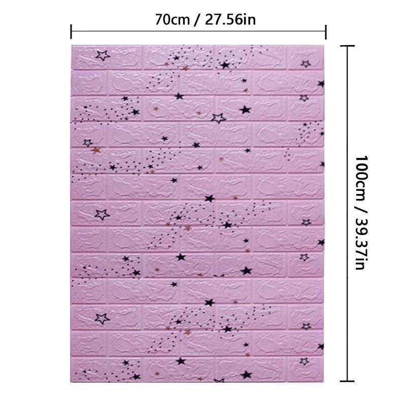 70cm PVC Waterproof Wall Sticker Decorative Kitchen Bedroom