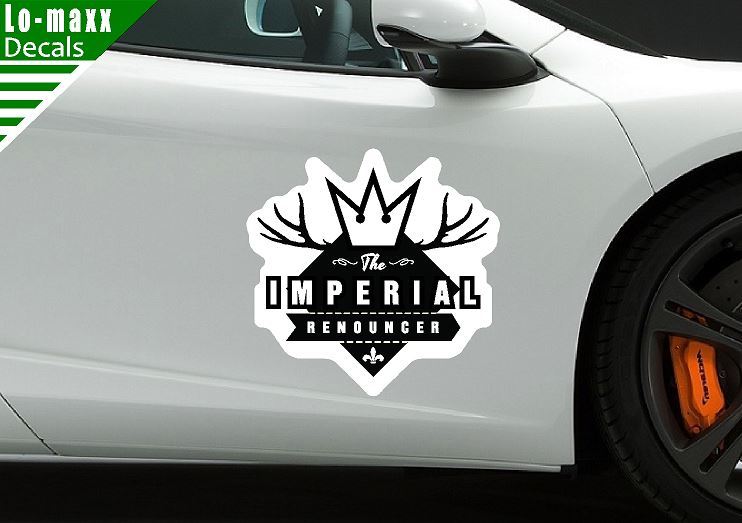 The Imperial Renouncer Superior Quality Various Sizes Printed Vinyl Sticker