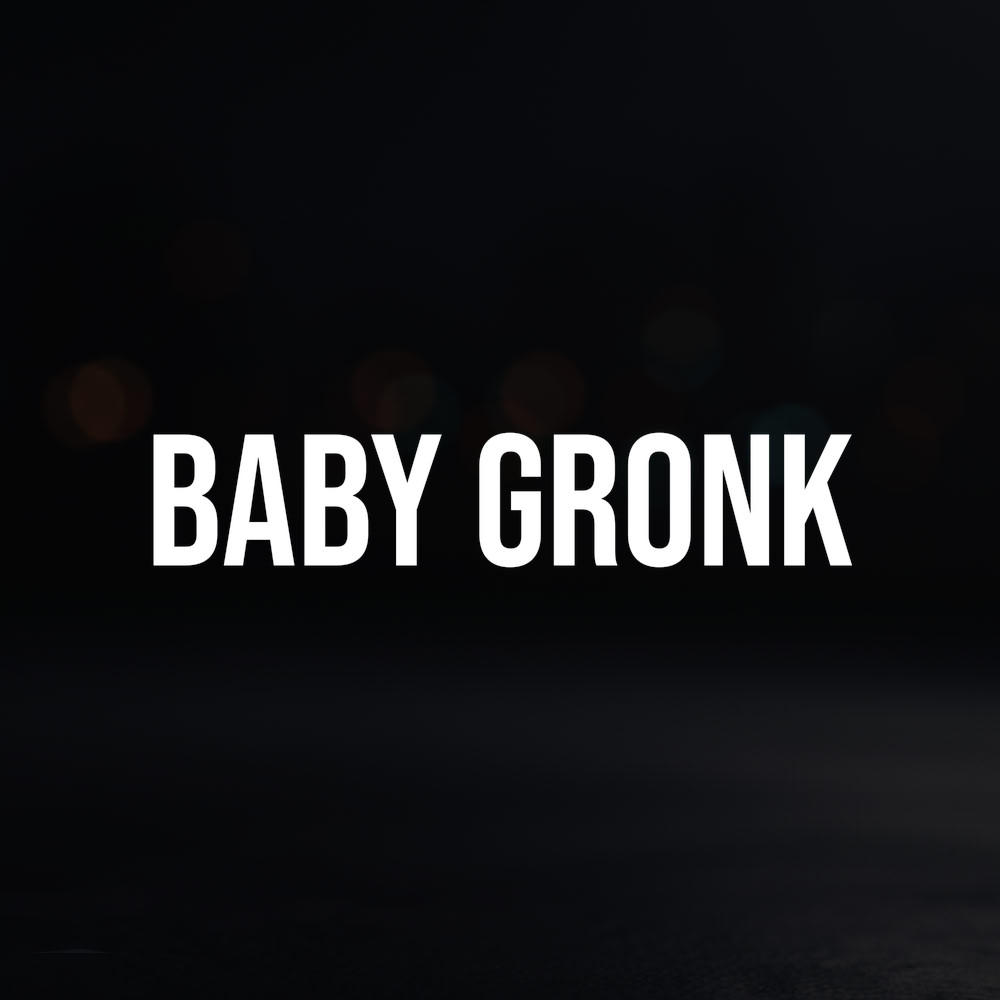 8in Vinyl Decal Sticker – "Baby Gronk"