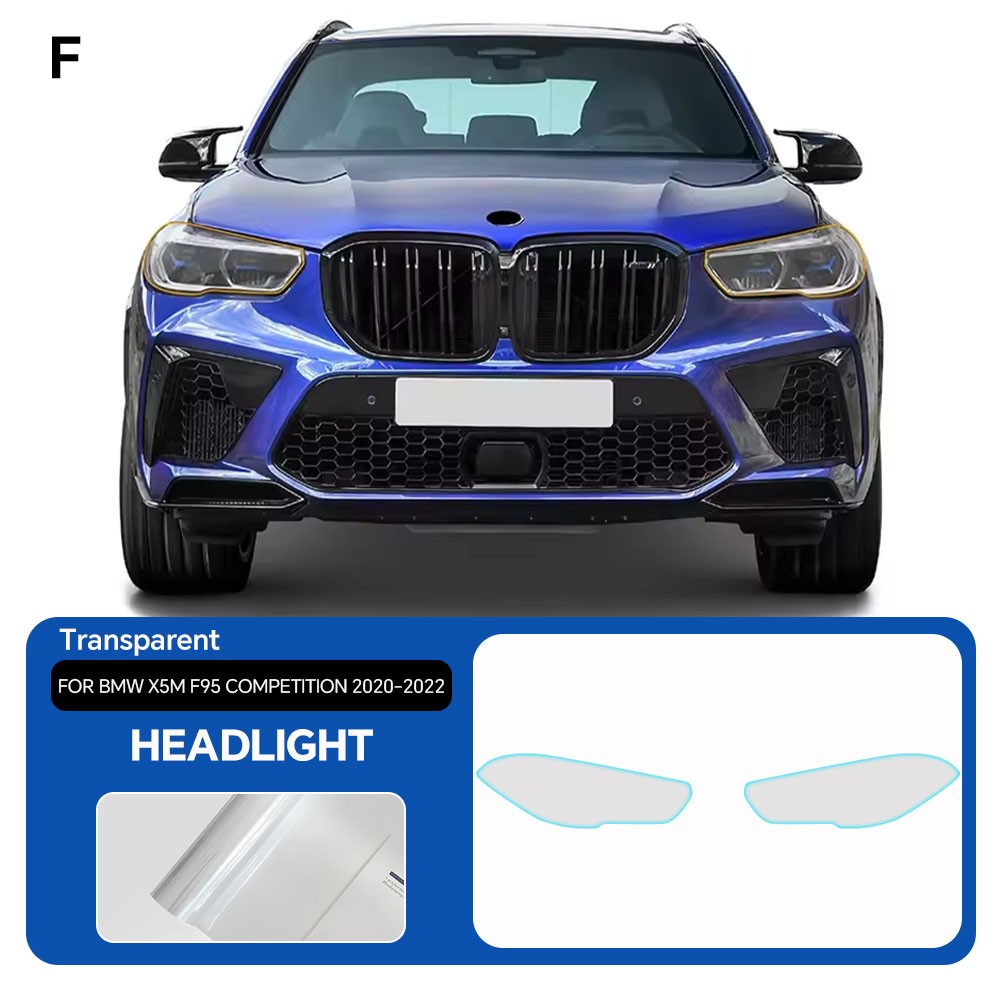 BMW X5M F95 COMPETITION 2020-2022 Full Car Kit PreCut Paint Protection Film PPF