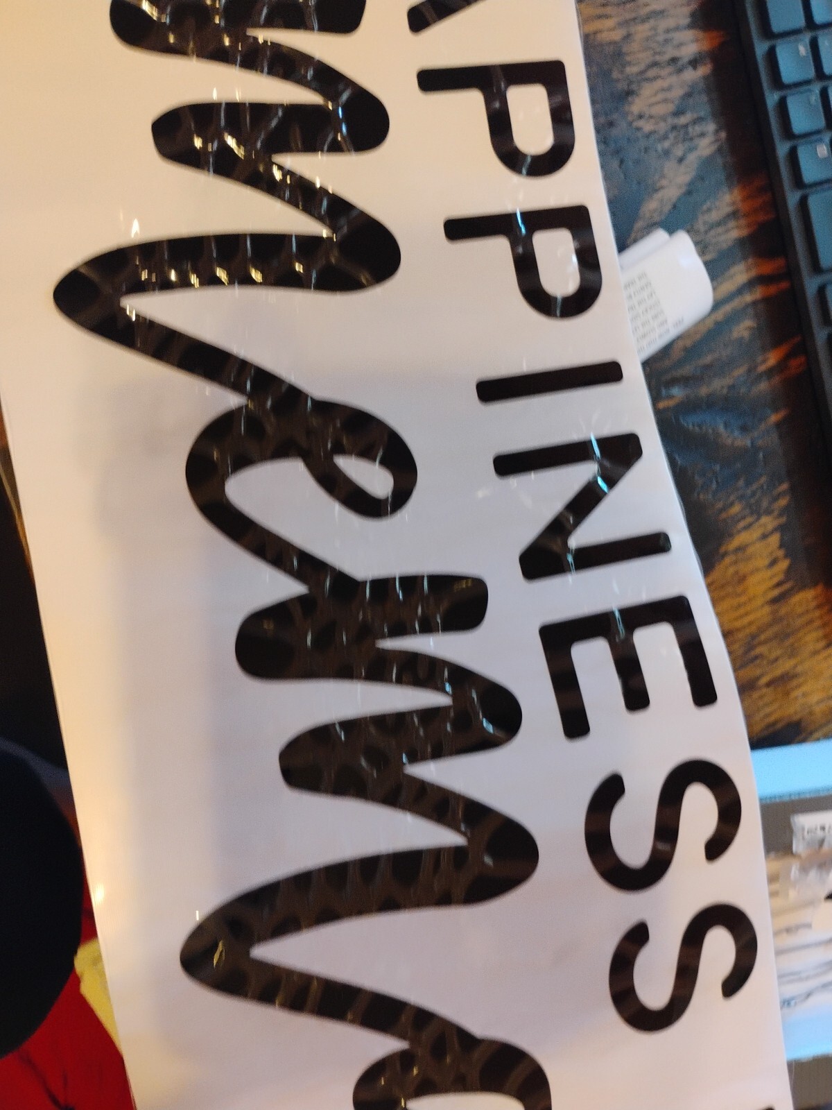 Urban House Of Designs Vinyl Wall Art HAPPINESS IS Homemade