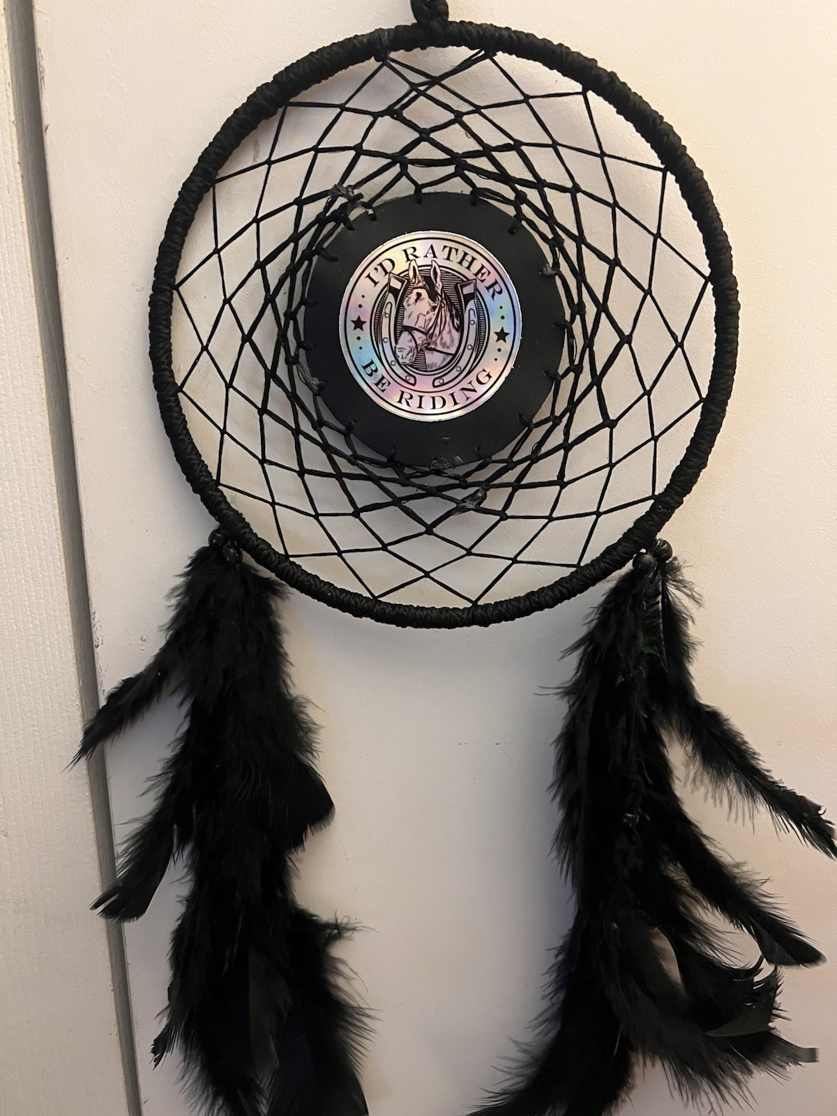 Horses Dreamcatcher’8 Ring ‘ I Rather Be Riding “