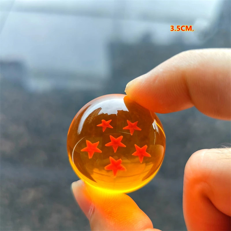 7Pcs/Set Dragon Ball Z 7 Stars Orange Crystal Ball Anime Figure Toys Anime Colle