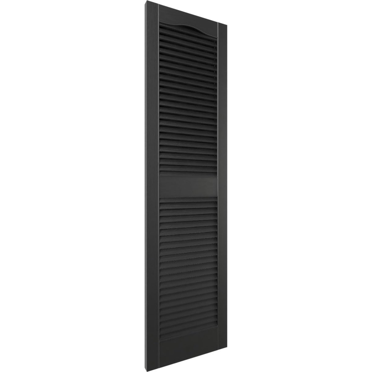 Ekena Millwork Lifetime Vinyl LL1S14X04800BL Standard Cathedral Top Center Mu…