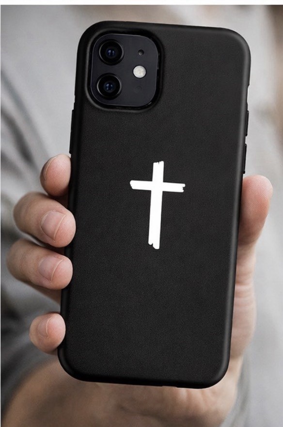 4 Pcs Small Cross Vinyl Decal Stickers 1×1.5” Christian Jesus Faith Car Laptop