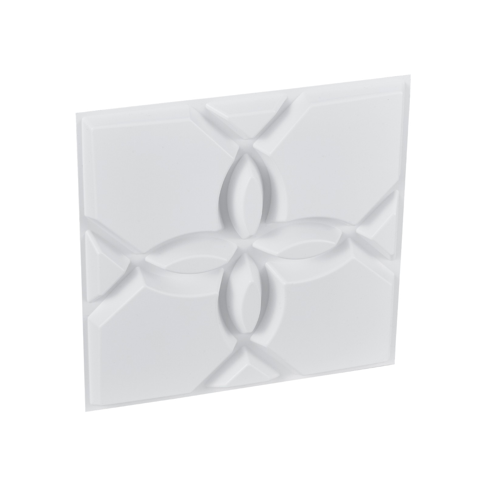 VEVOR 3D Wall Panels 33-Pack 11.81 x 11.81" PVC 32 Sq.Ft Coverage Floral Matte