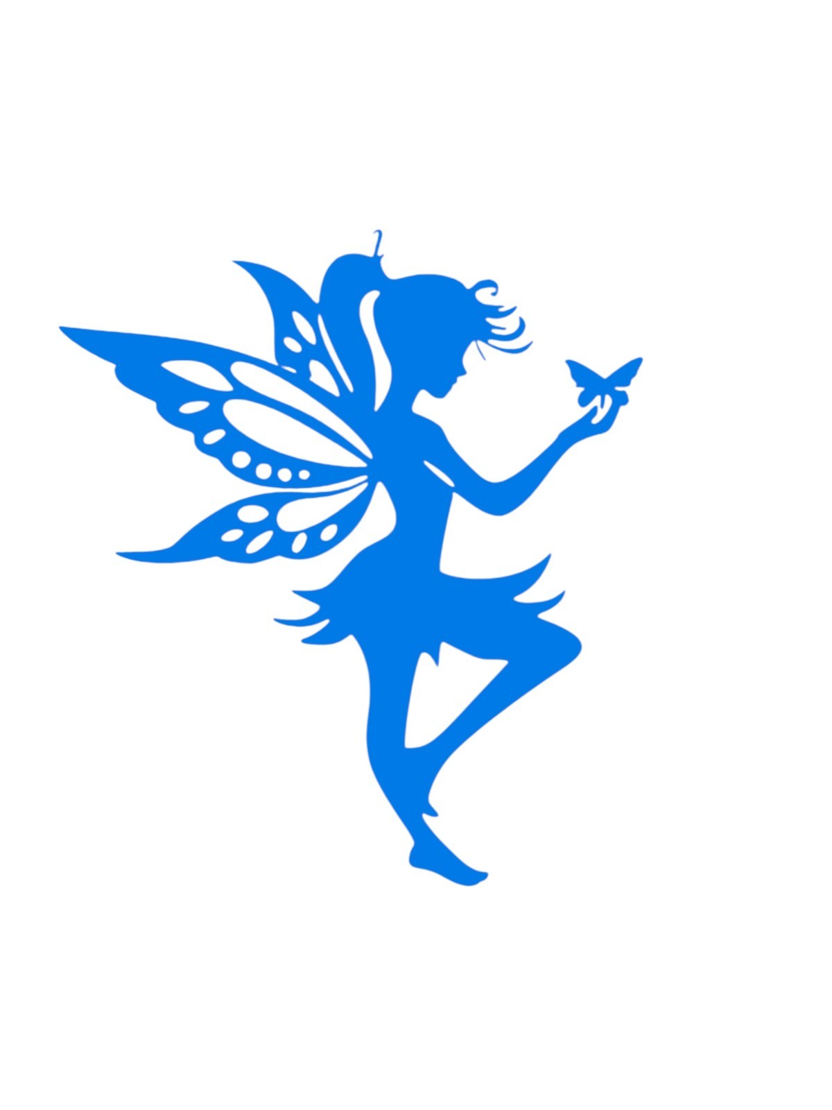 Fairy Butterfly fantasy Decal for car Windows Laptops Any Smooth Surface