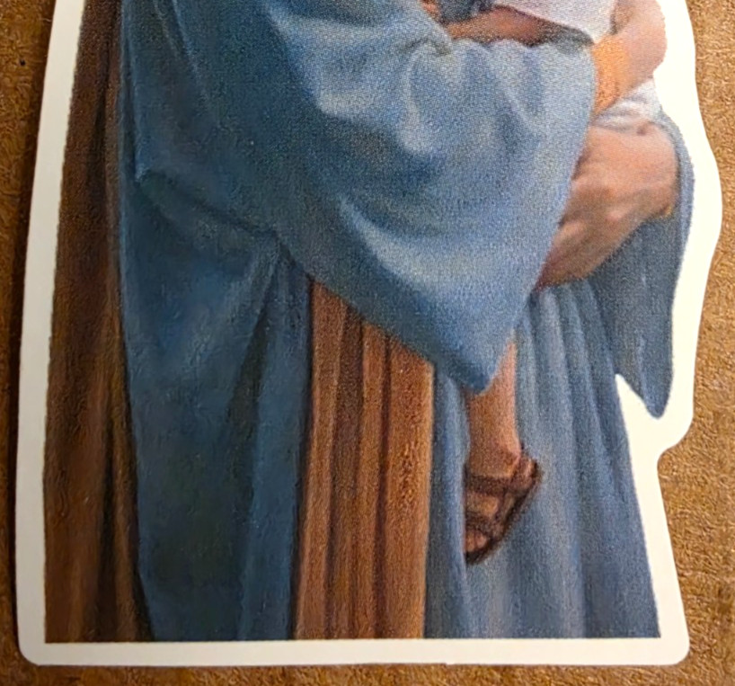 Jesus Sticker God Bible Rosary Catholic Christian Spiritual Religious Christmas