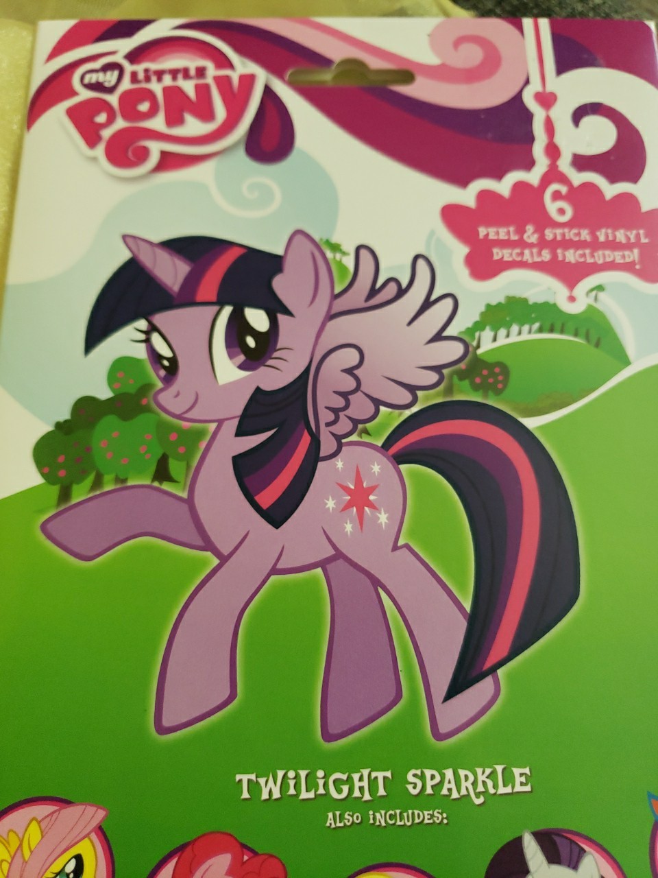 Fathead My Little Pony Decal 6 Removable Vinyl Stickers – NEW